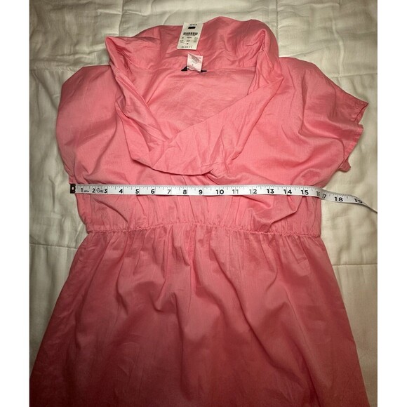 J. CREW Pink‎ Lightweight Thin Sheer Cowl Neck Sundress Women's MEDIUM NWT - Picture 7 of 8